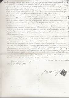 Jourden Hindle Letter side 2